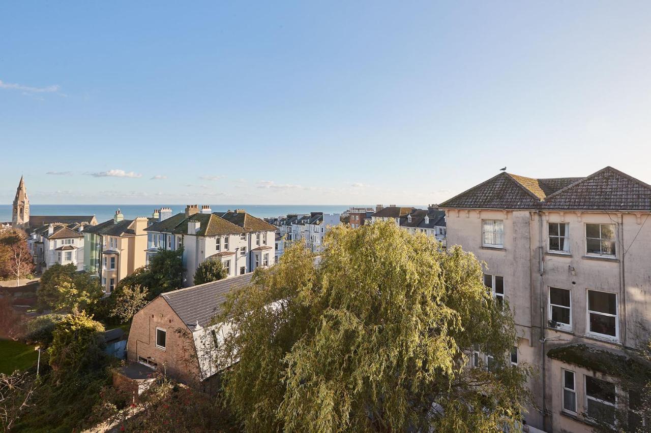 Gorgeous Sea View Apartment 5 Mins To The Beach St Leonards-on-Sea Exterior foto