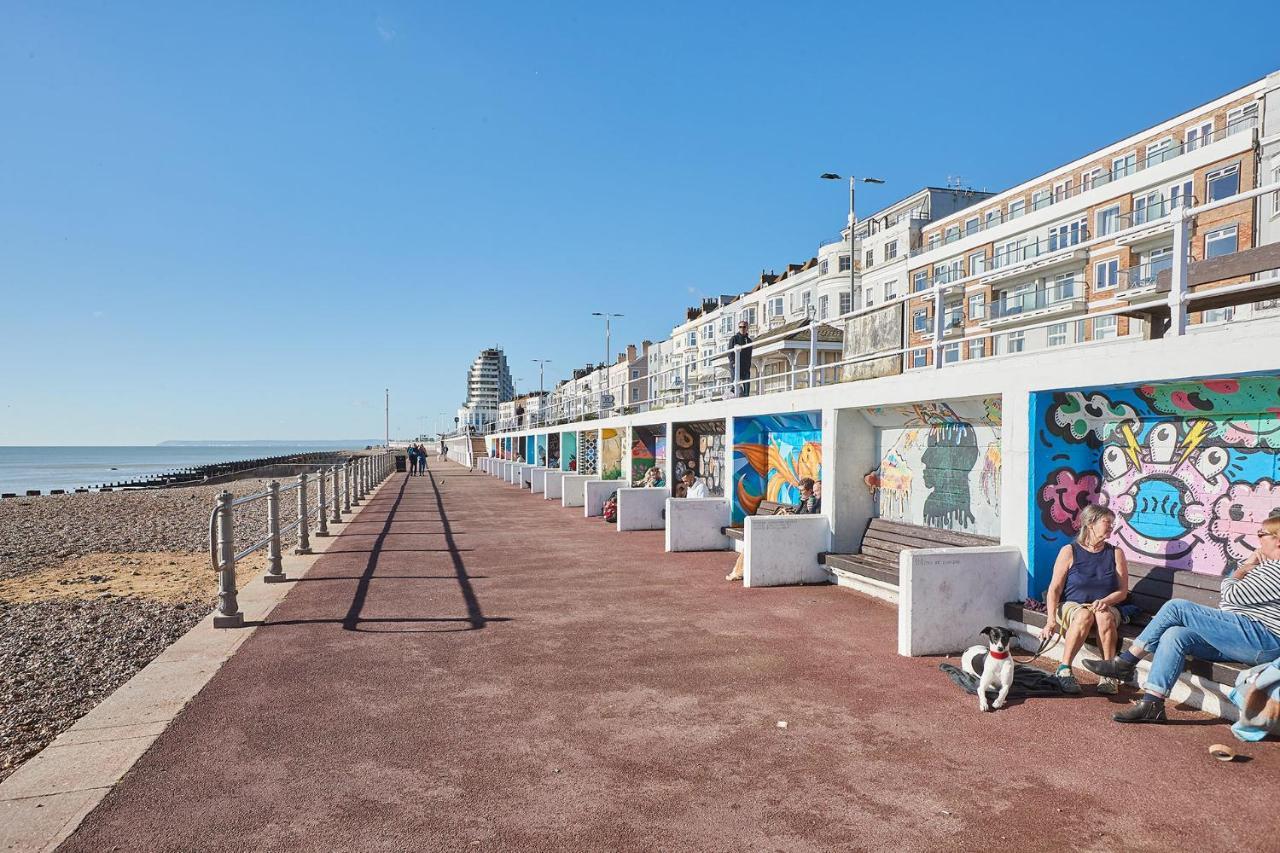 Gorgeous Sea View Apartment 5 Mins To The Beach St Leonards-on-Sea Exterior foto